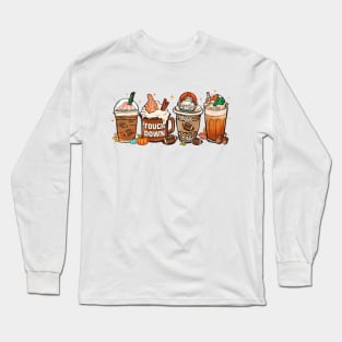 American football coffee cups Long Sleeve T-Shirt